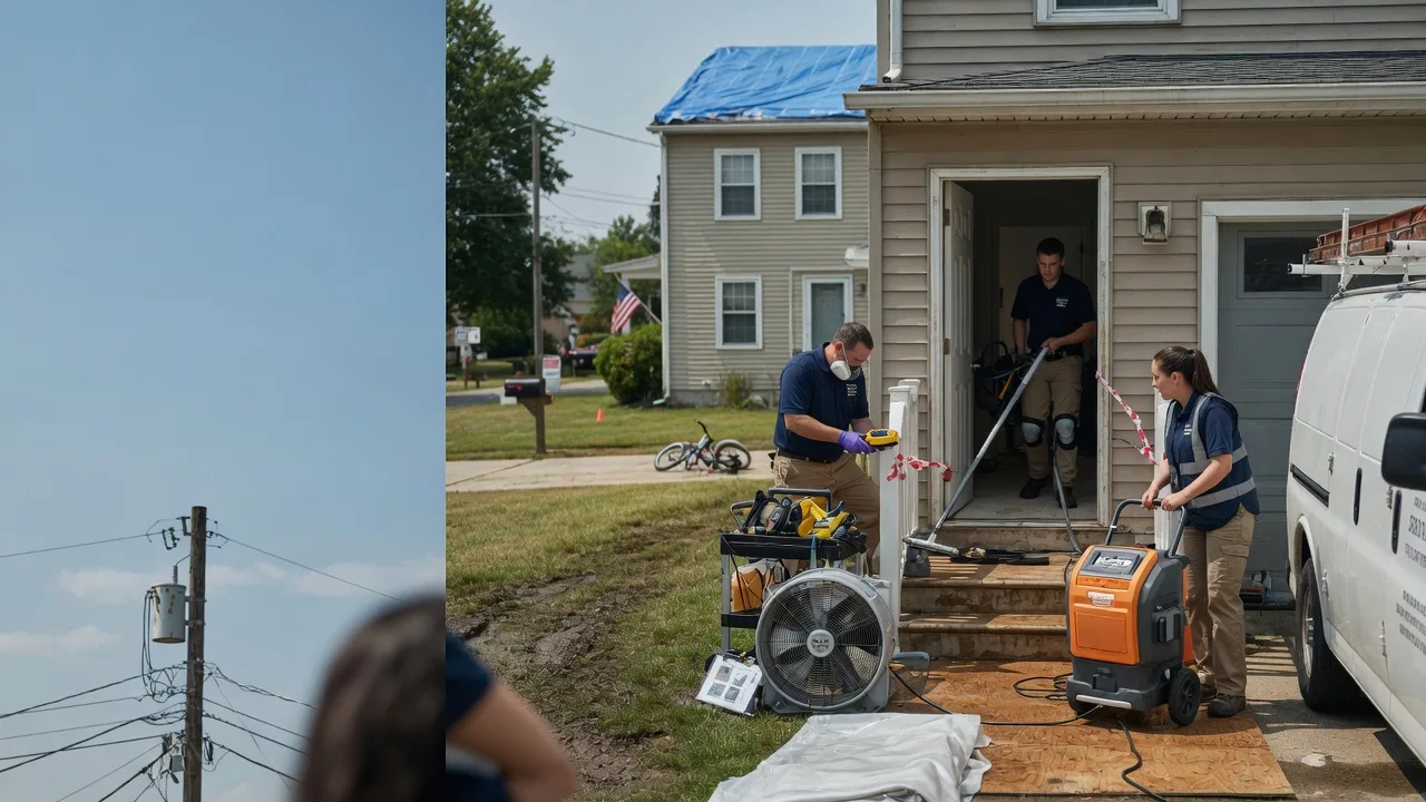 Water Damage Repair in Centreville, MI near me